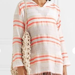 Lemlem Fiesta Stripe Cover Up Hoodie